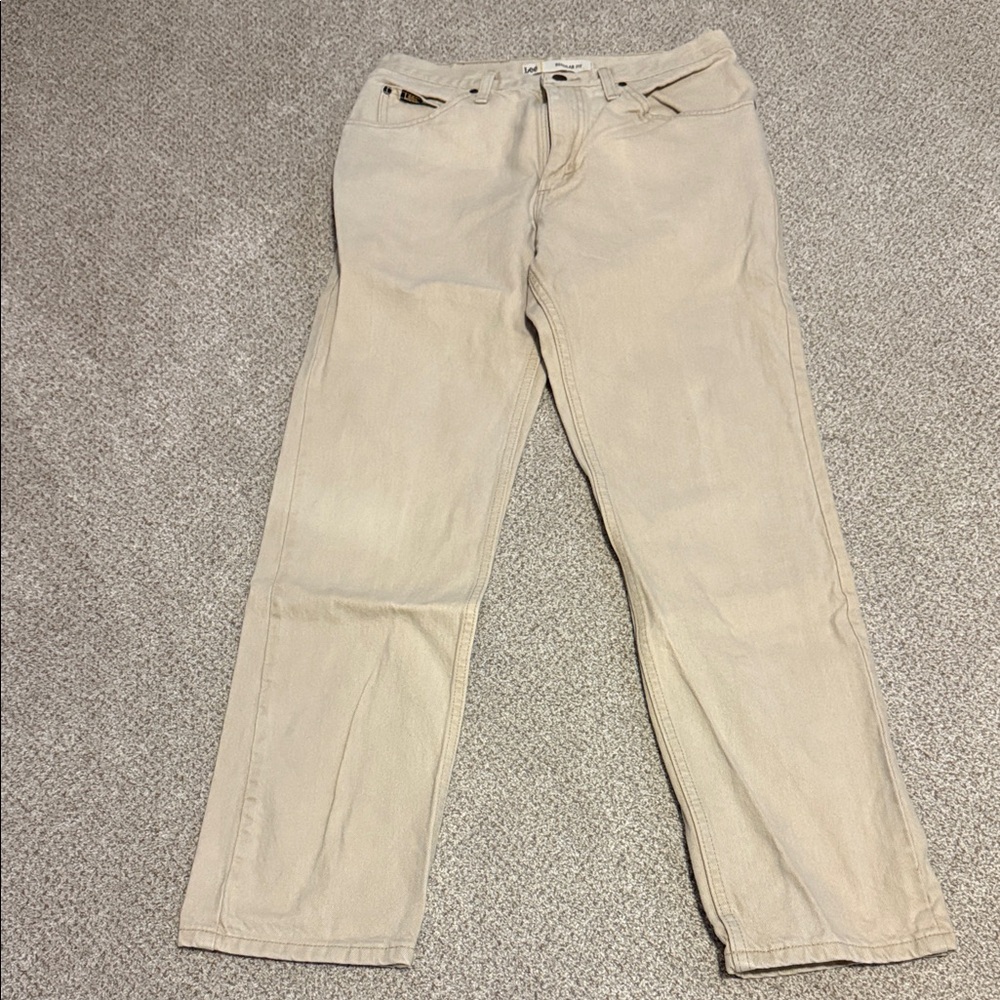 Lee Light Khaki Trousers
